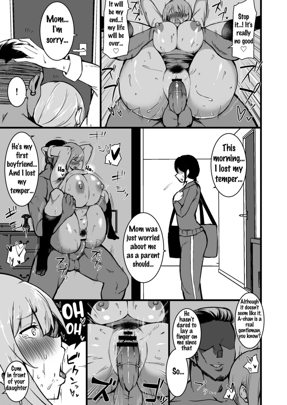 Hentai Manga Comic-Musume no Kareshi ni Ochiru Okaa-san-Read-30